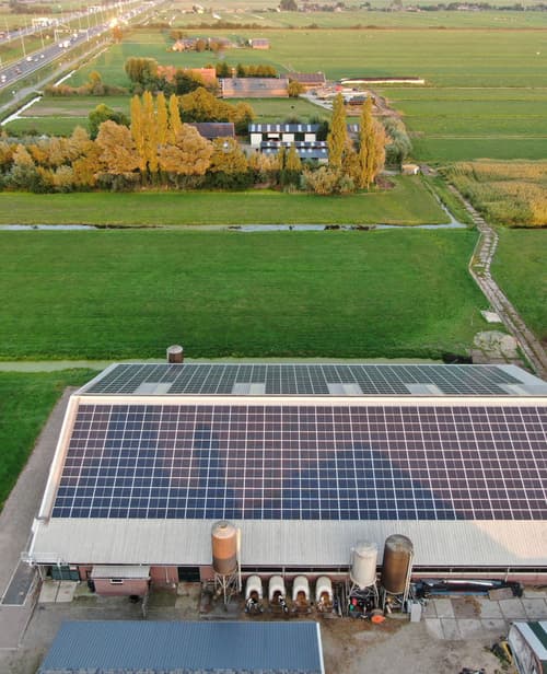 Zonnepanelen Bodegraven ECBR Boerderij 1